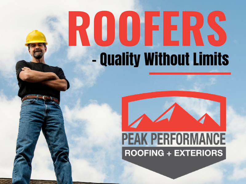 Roofers- Quality Without Limits